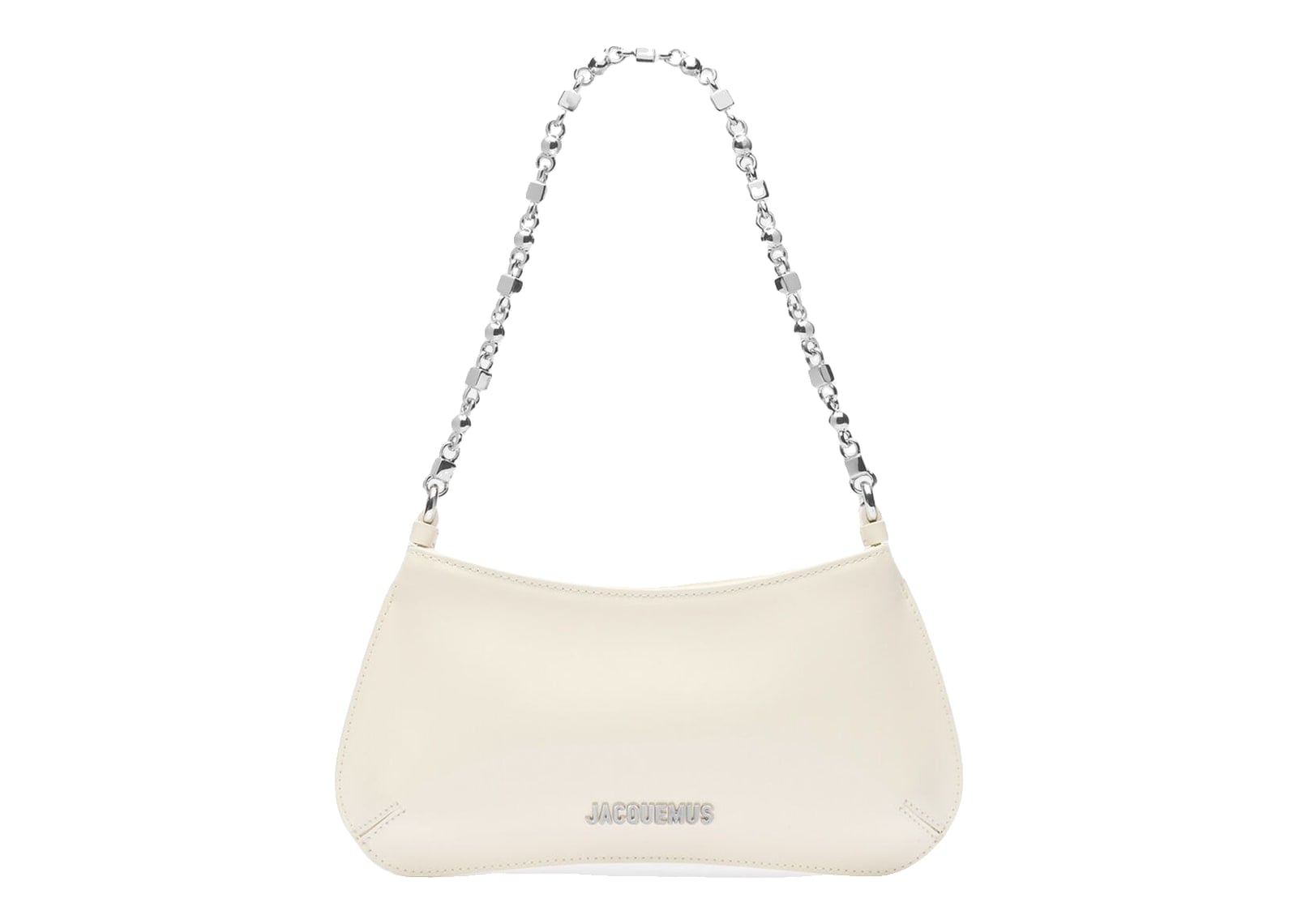 Jacquemus Le Petit Bisou Chaîne Light Ivory