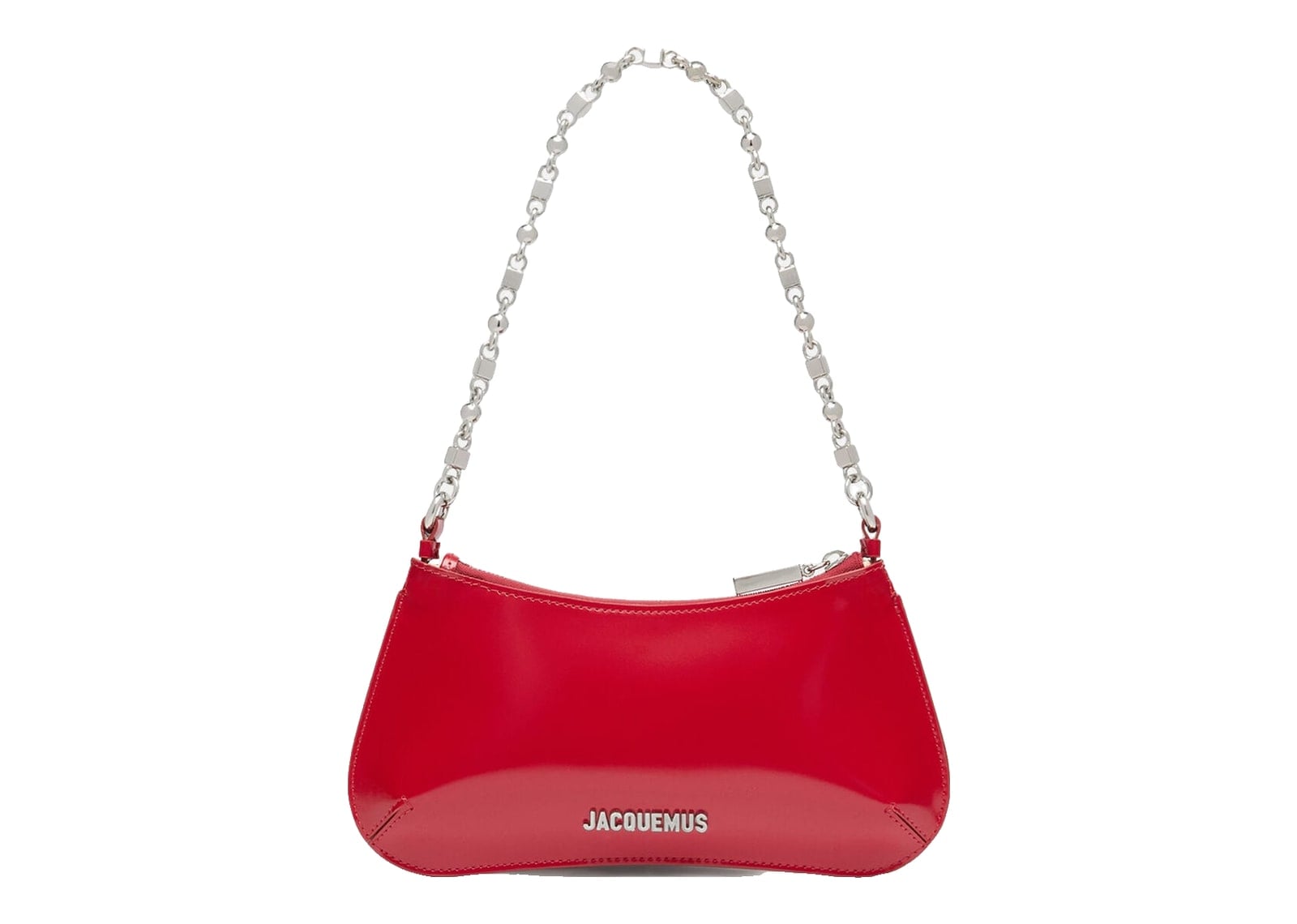 Jacquemus Le Petit Bisou Chaîne Red
