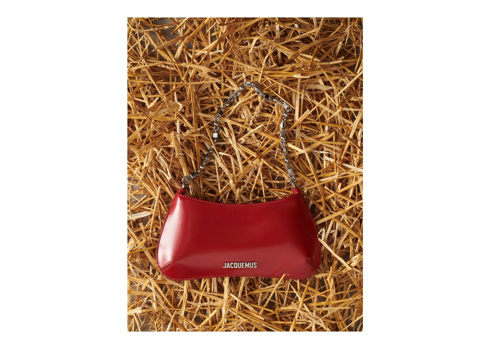 Jacquemus Le Petit Bisou Chaîne Red - görsel 5