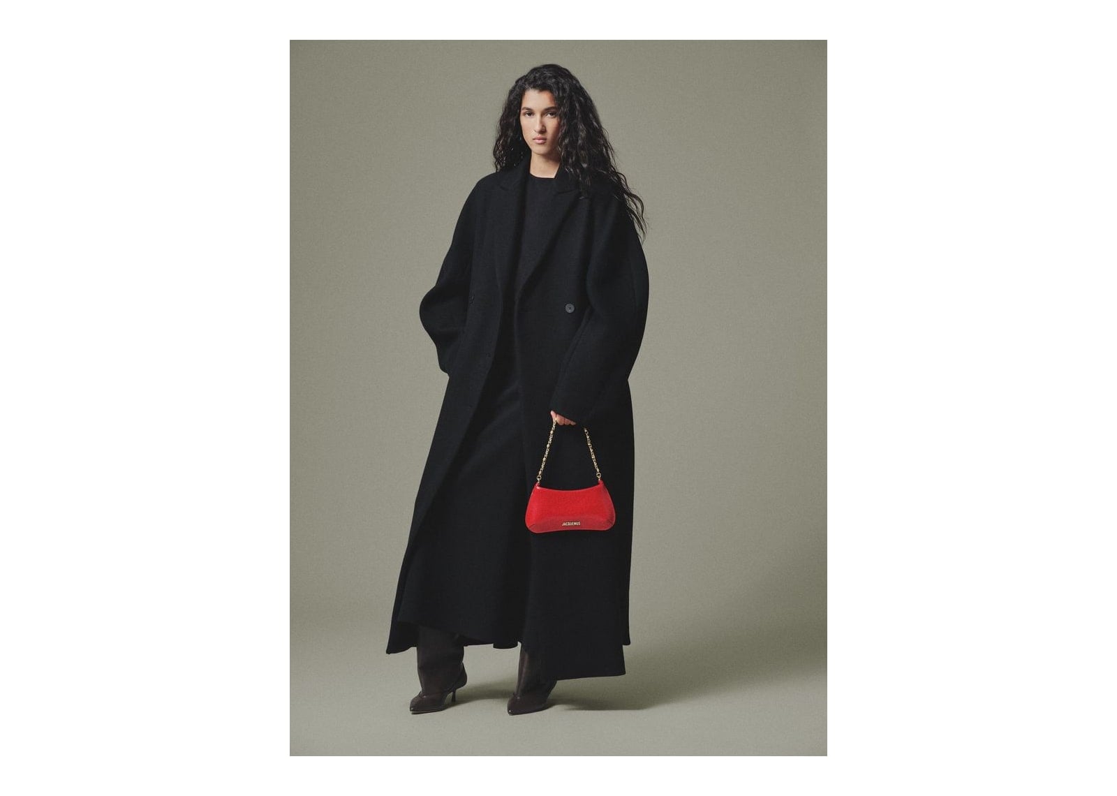 Jacquemus Le Petit Bisou Chaîne Red/Gold - görsel 2
