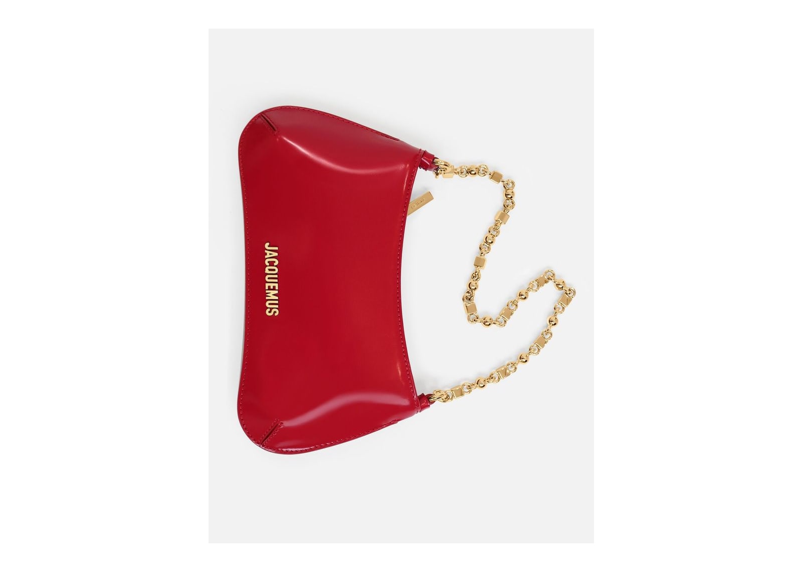 Jacquemus Le Petit Bisou Chaîne Red/Gold - görsel 4