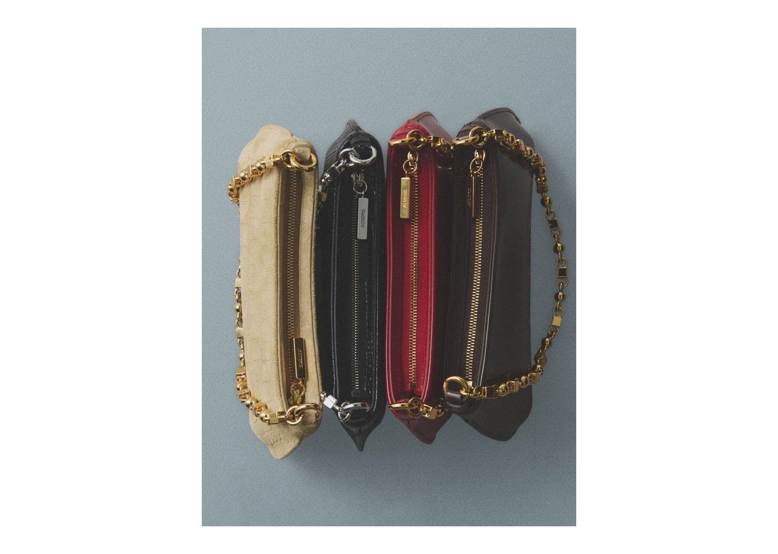 Jacquemus Le Petit Bisou Chaîne Red/Gold - görsel 7