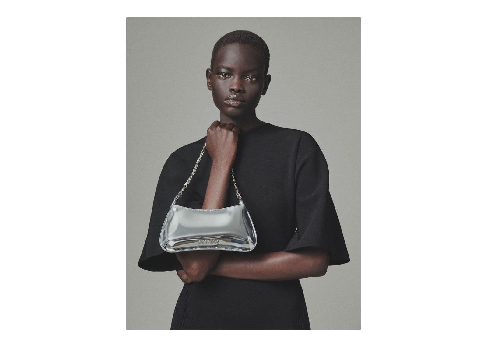 Jacquemus Le Petit Bisou Chaîne Silver - görsel 3