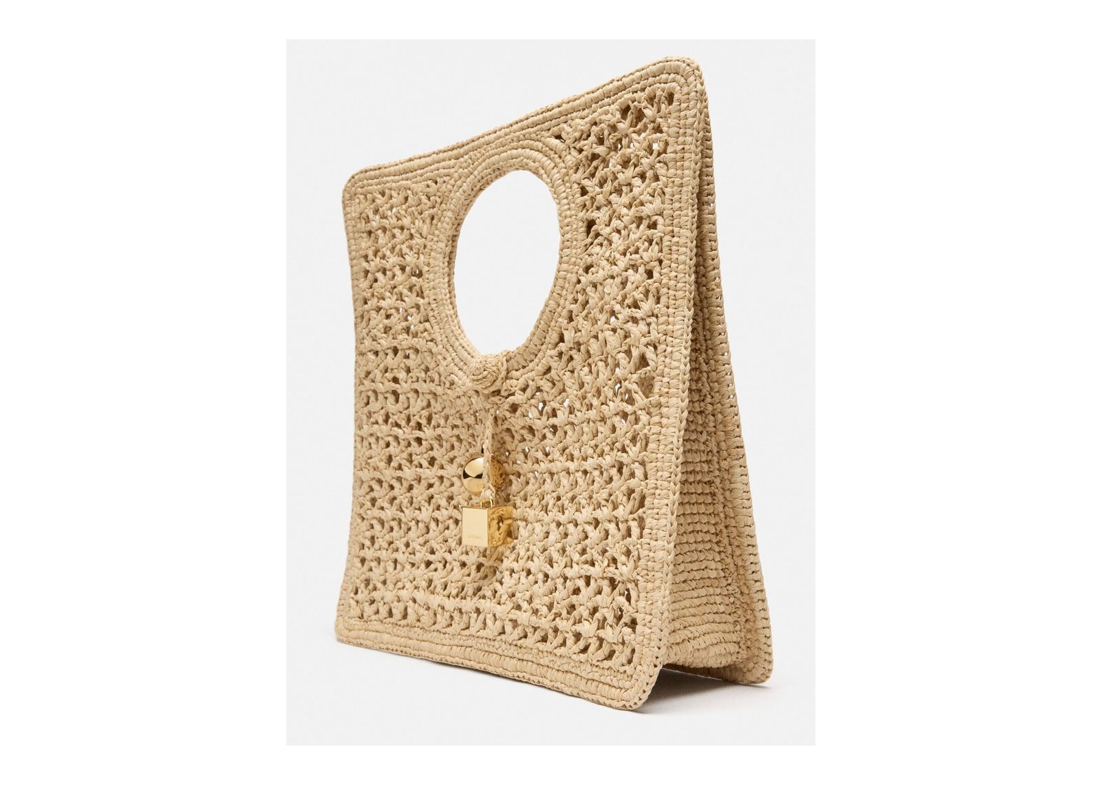 Jacquemus Le Petit Carré Spiaggia Natural - görsel 5