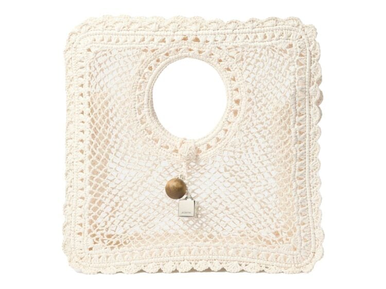 Jacquemus Le Petit Carré Spiaggia White
