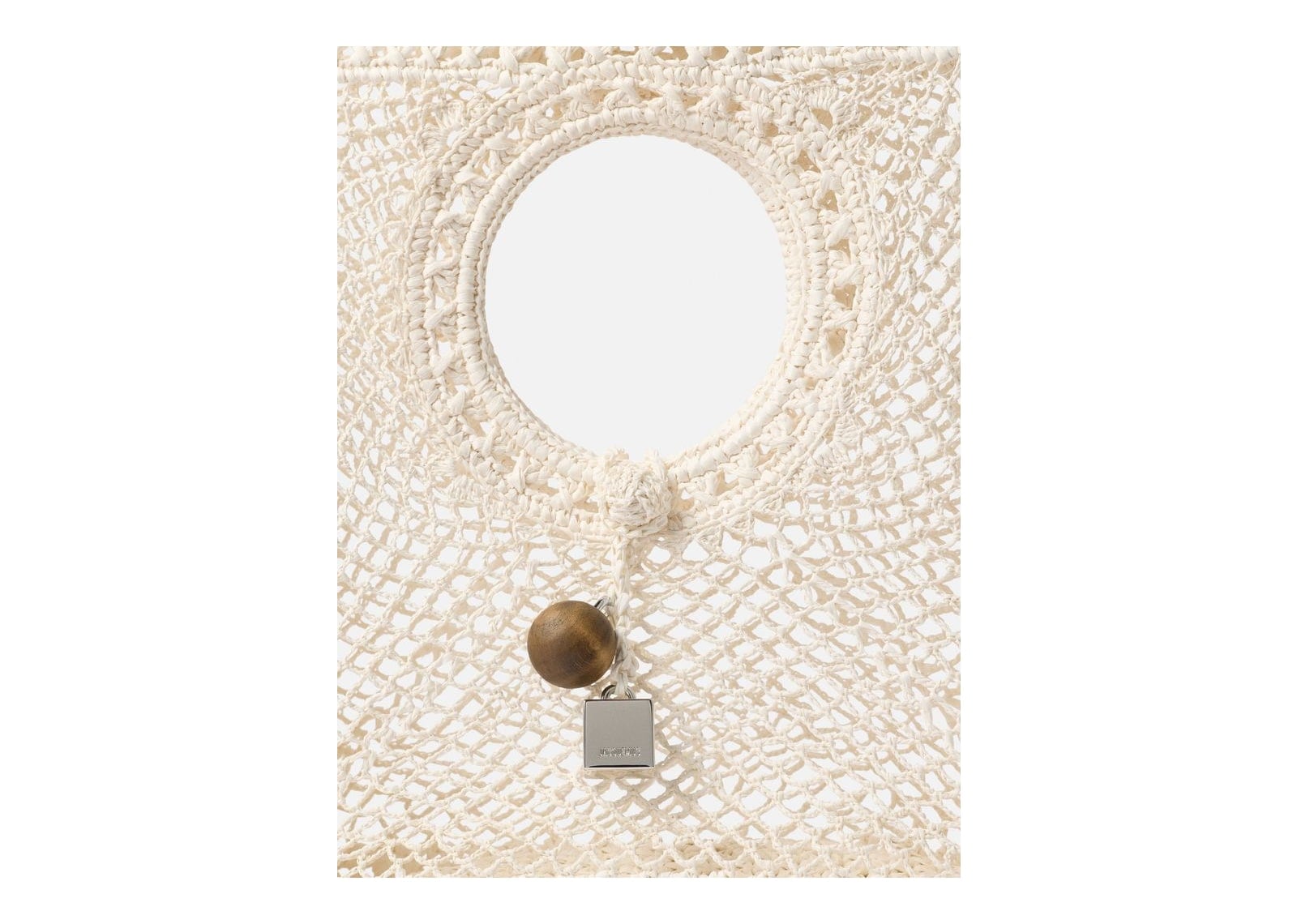 Jacquemus Le Petit Carré Spiaggia White - görsel 4