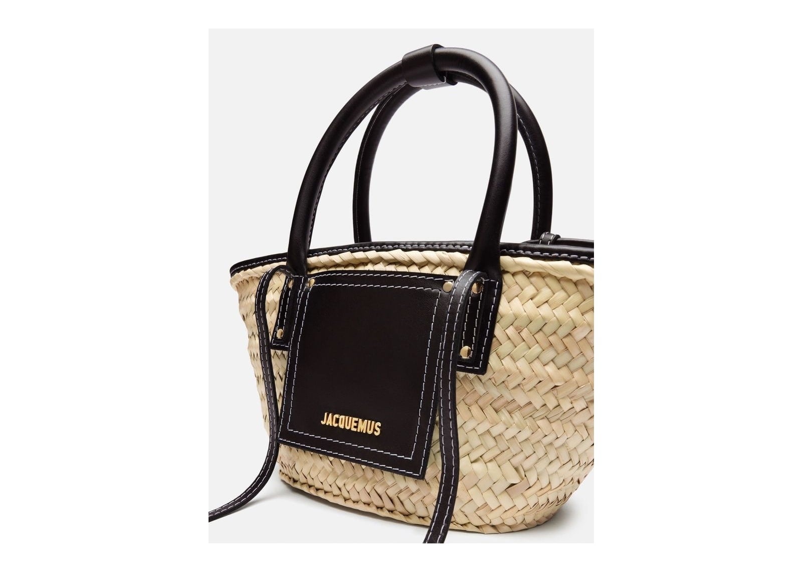 Jacquemus Le Petit Panier Soli Black - görsel 5