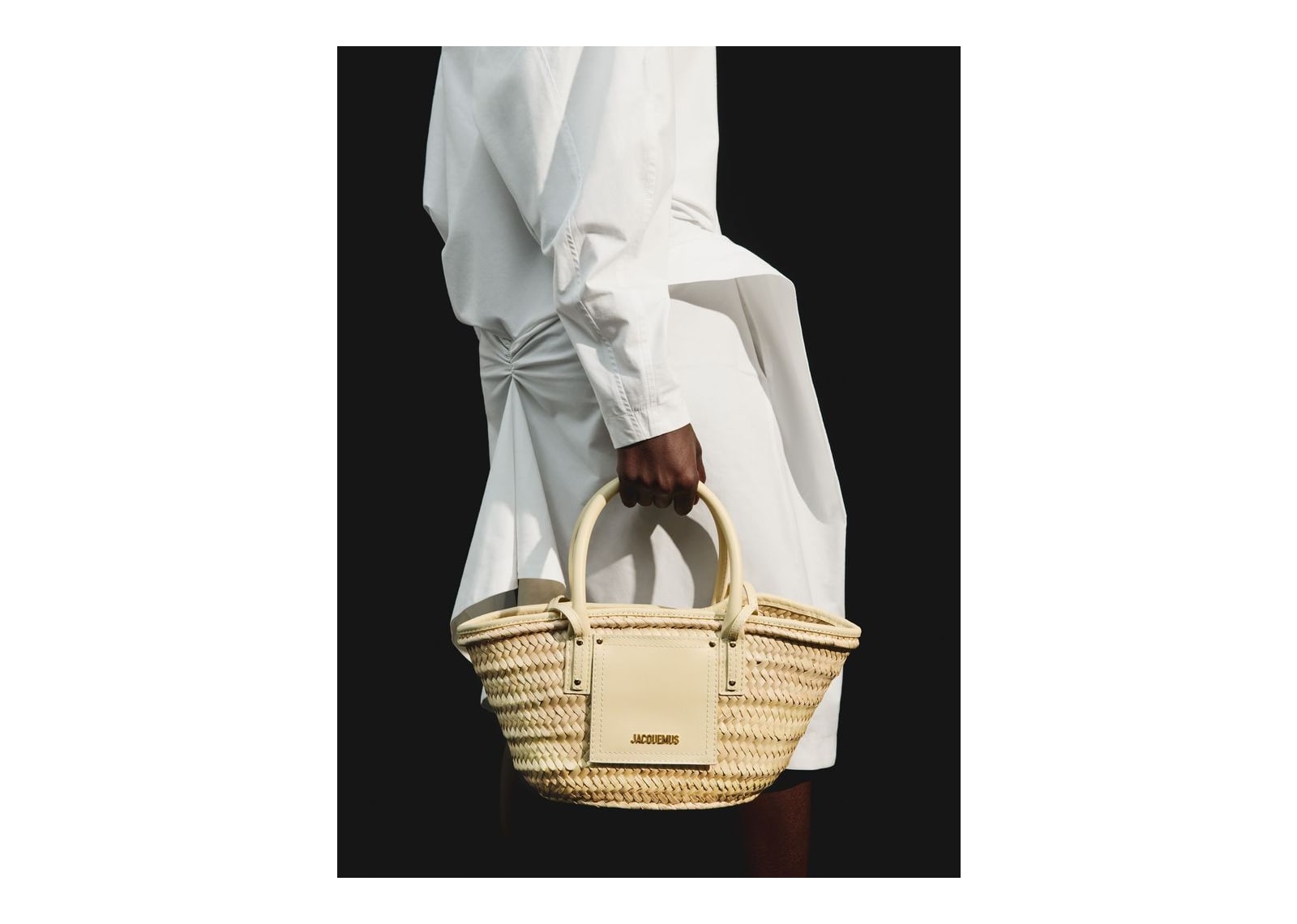 Jacquemus Le Petit Panier Soli Ivory - görsel 2