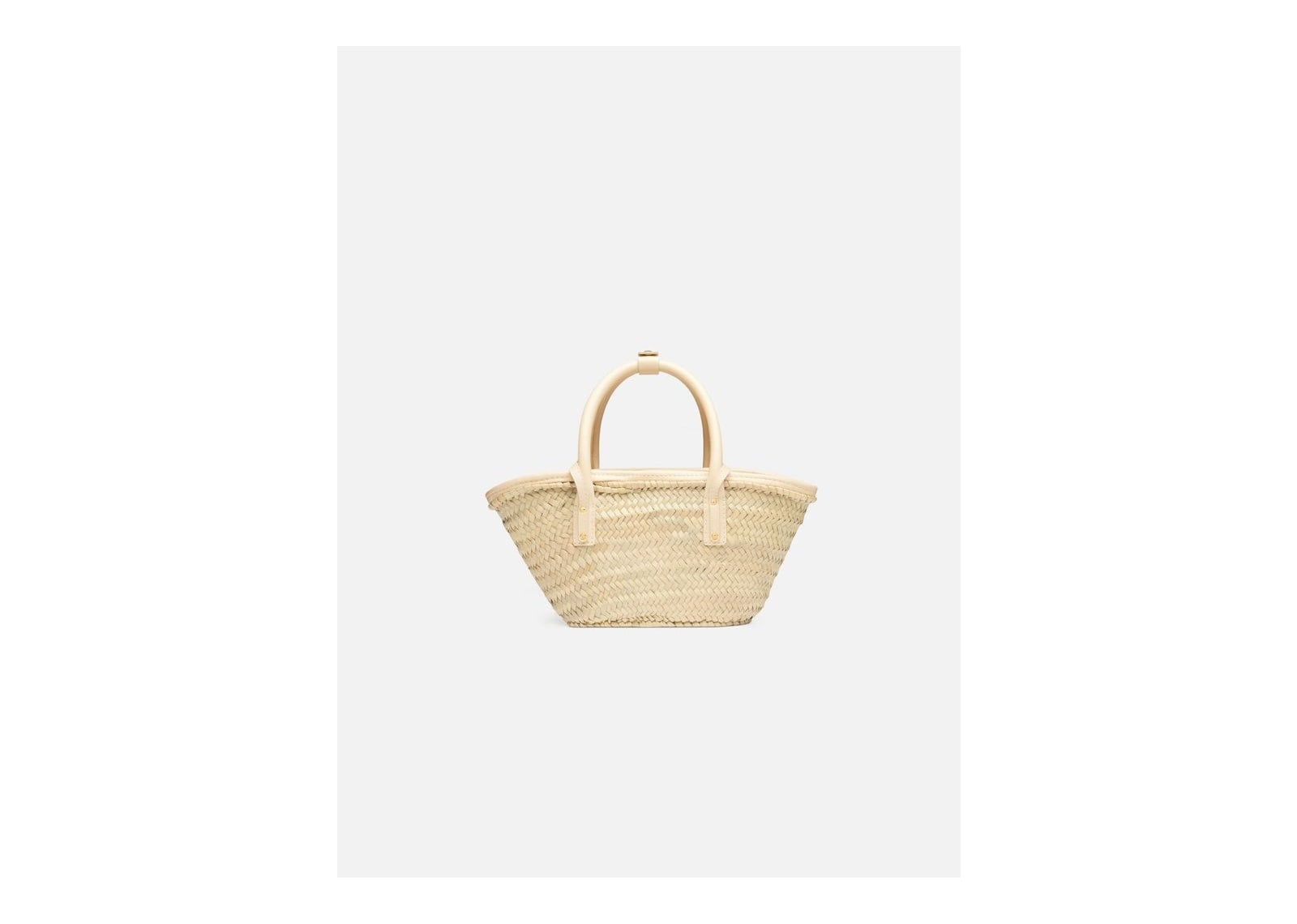 Jacquemus Le Petit Panier Soli Ivory - görsel 4