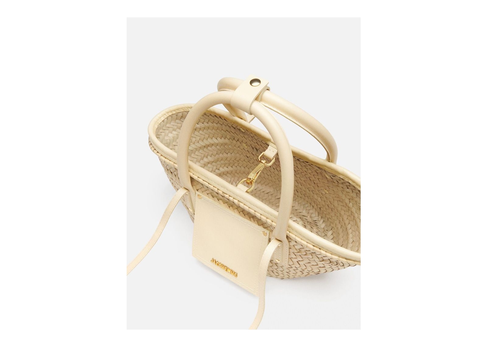 Jacquemus Le Petit Panier Soli Ivory - görsel 5