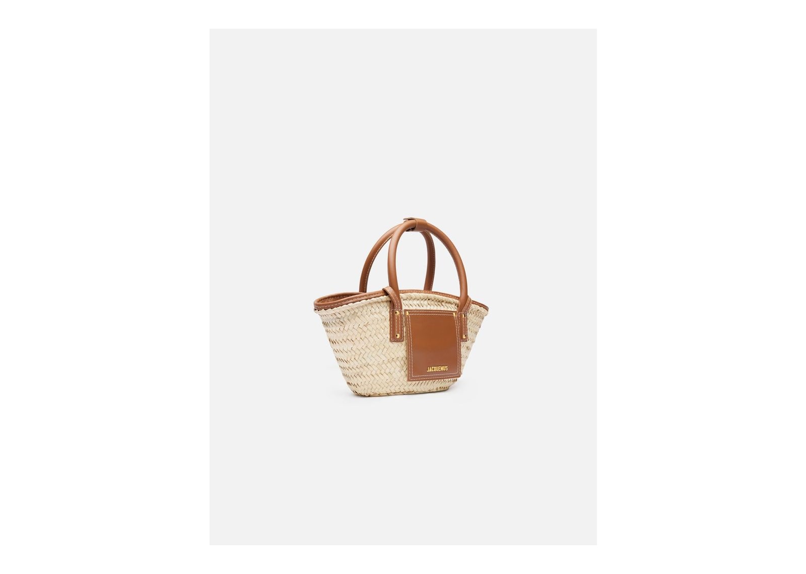Jacquemus Le Petit Panier Soli Light Brown - görsel 3