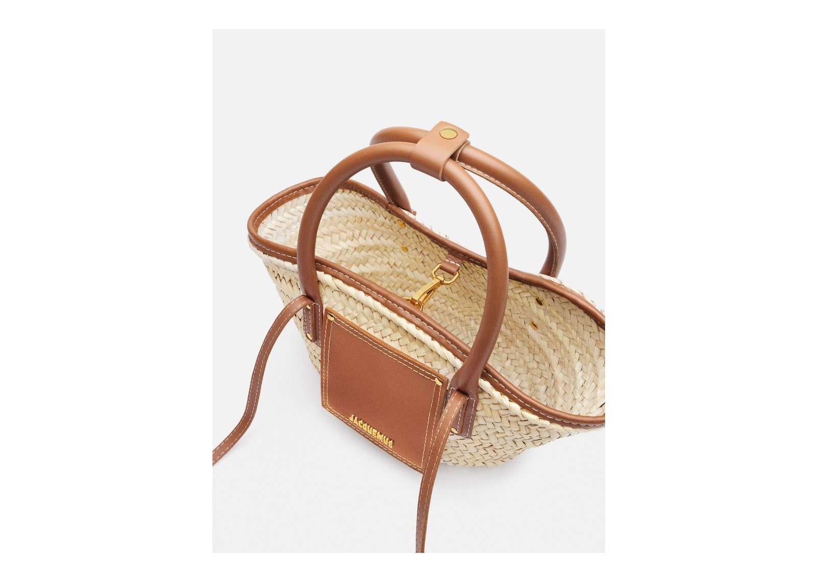 Jacquemus Le Petit Panier Soli Light Brown - görsel 5