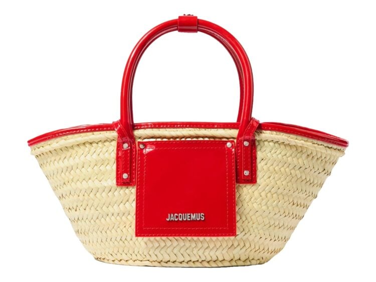 Jacquemus Le Petit Panier Soli Red