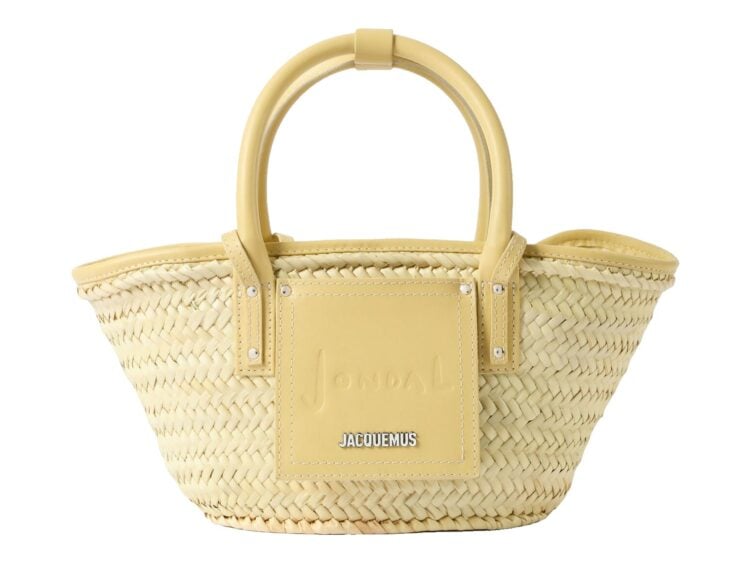 Jacquemus Le Petit Panier Soli Resort Ibiza Jondal Pale Yellow