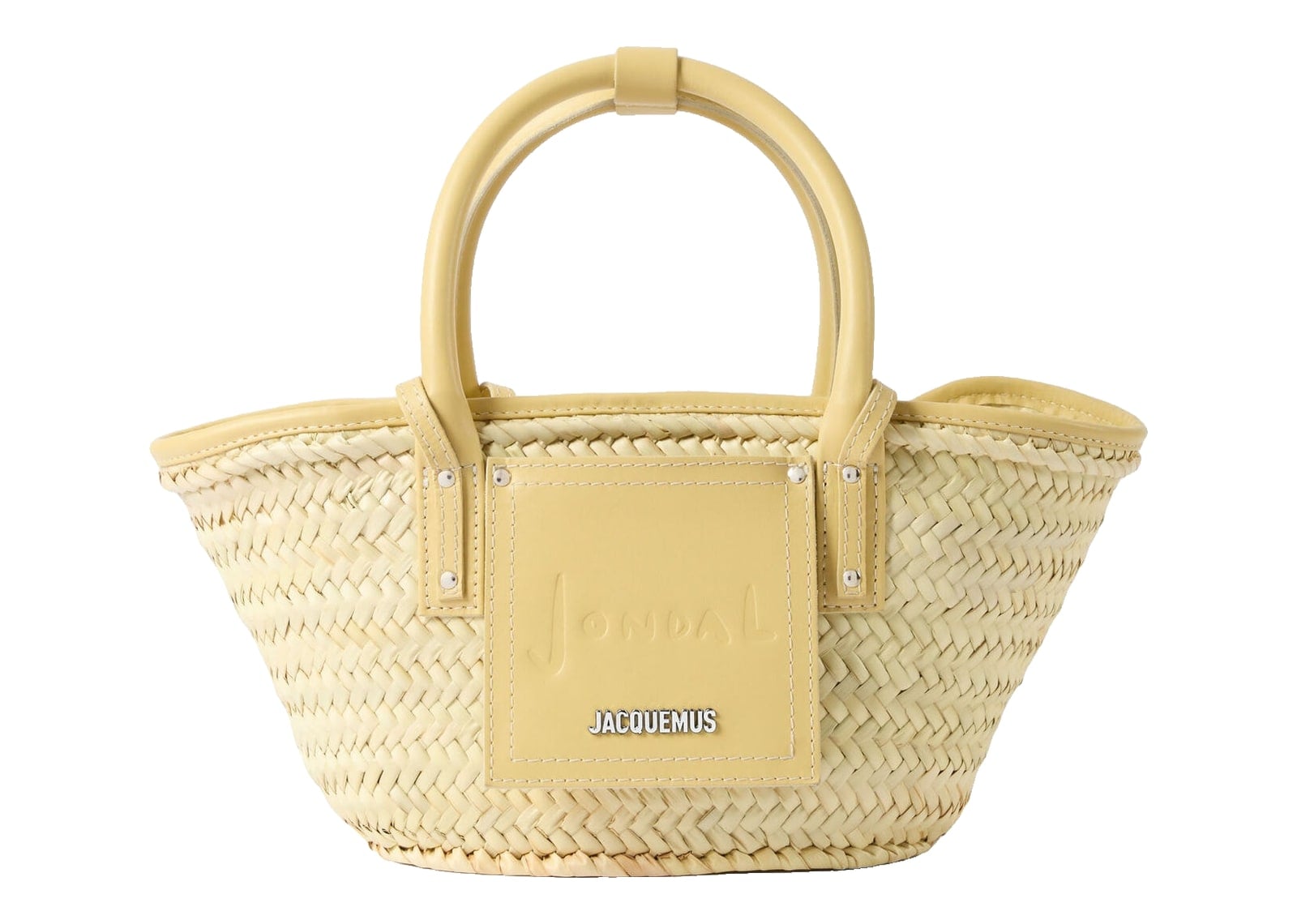 Jacquemus Le Petit Panier Soli Resort Ibiza Jondal Pale Yellow