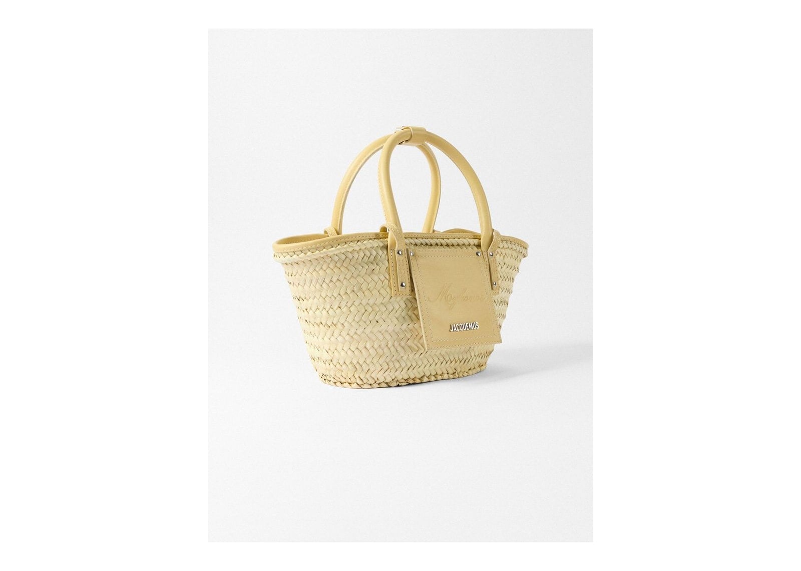 Jacquemus Le Petit Panier Soli Resort Mykonos Mykonos Pale Yellow - görsel 3