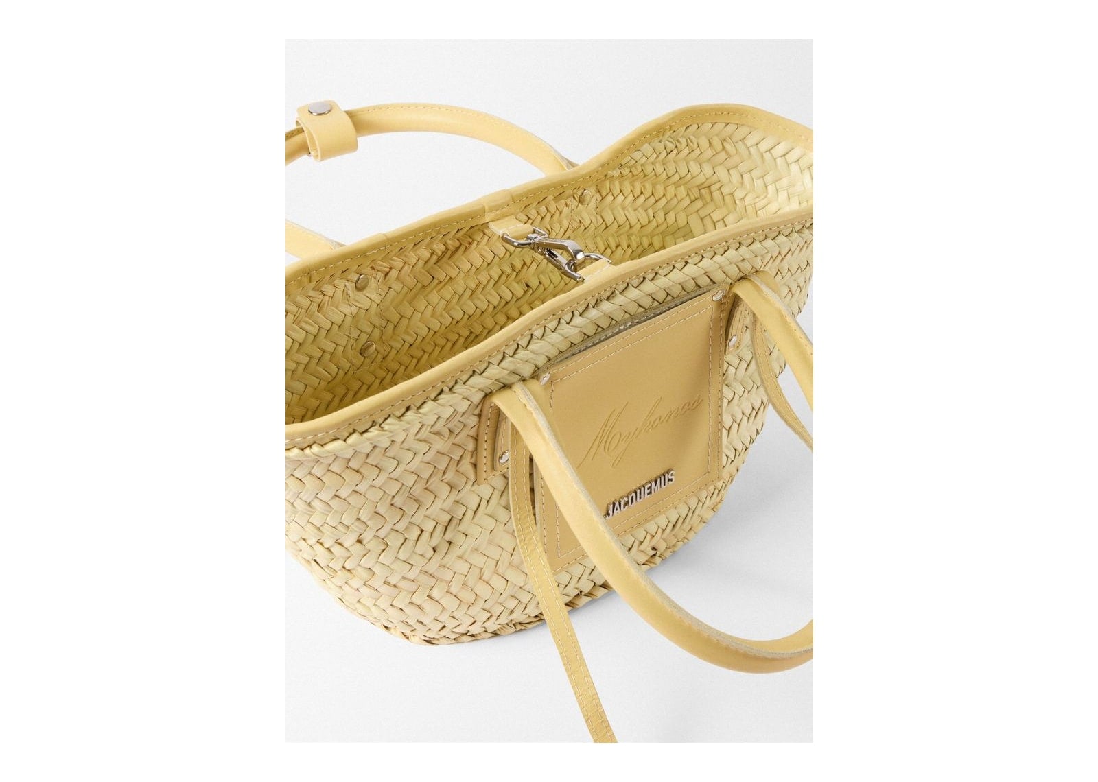 Jacquemus Le Petit Panier Soli Resort Mykonos Mykonos Pale Yellow - görsel 5