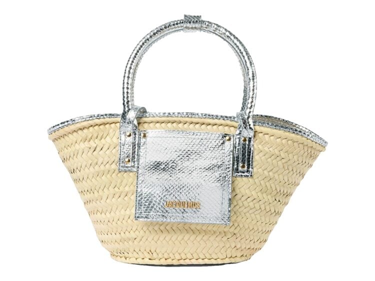 Jacquemus Le Petit Panier Soli Silver