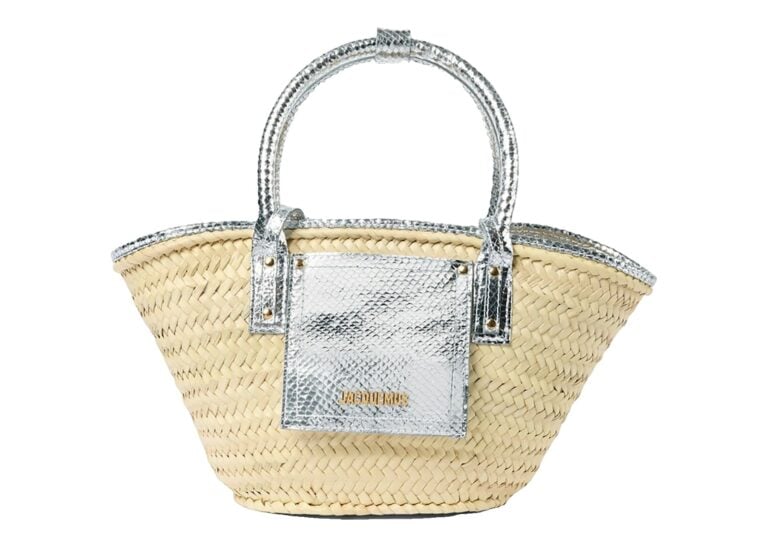 Jacquemus Le Petit Panier Soli Silver