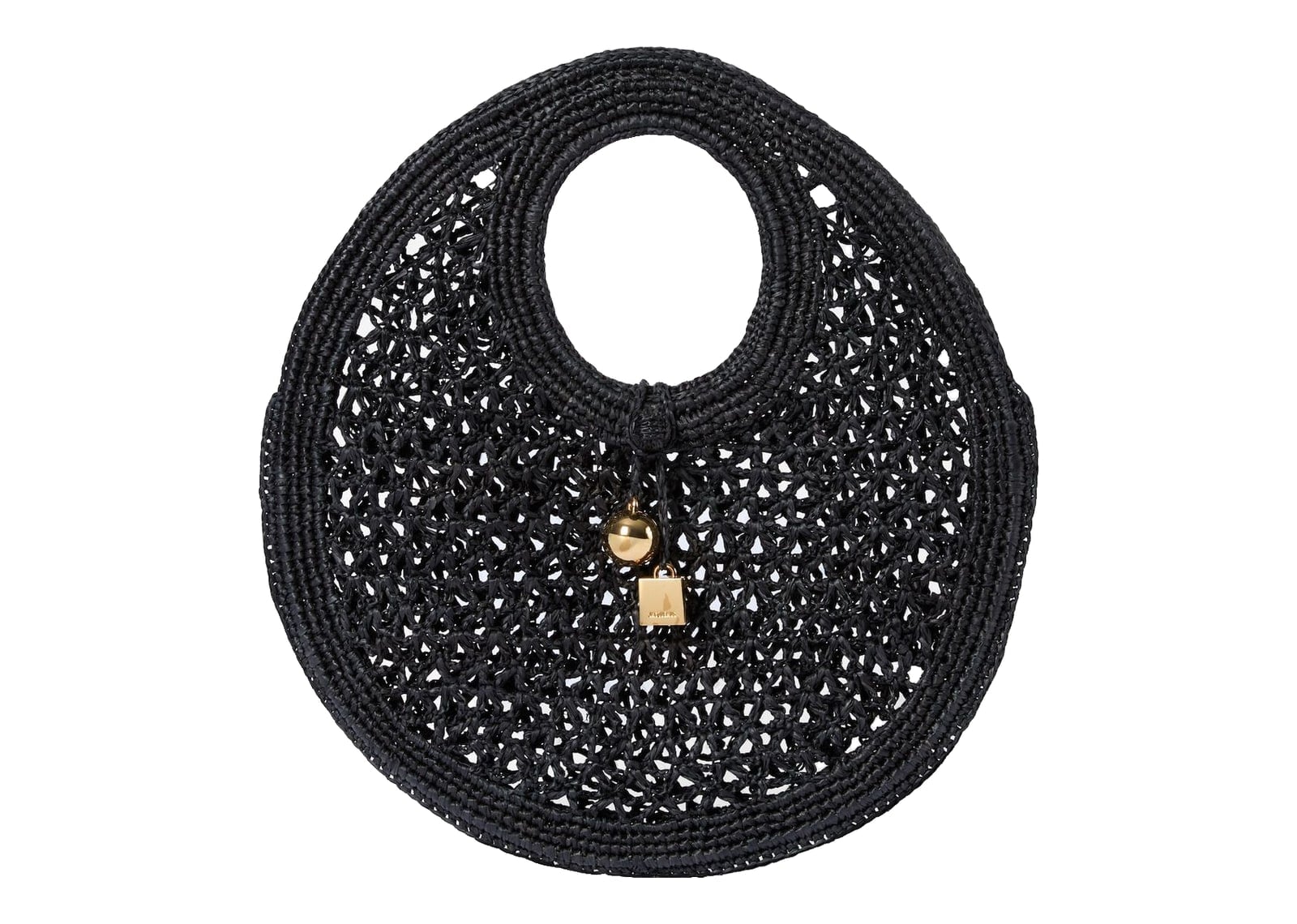 Jacquemus Le Petit Rond Spiaggia Black