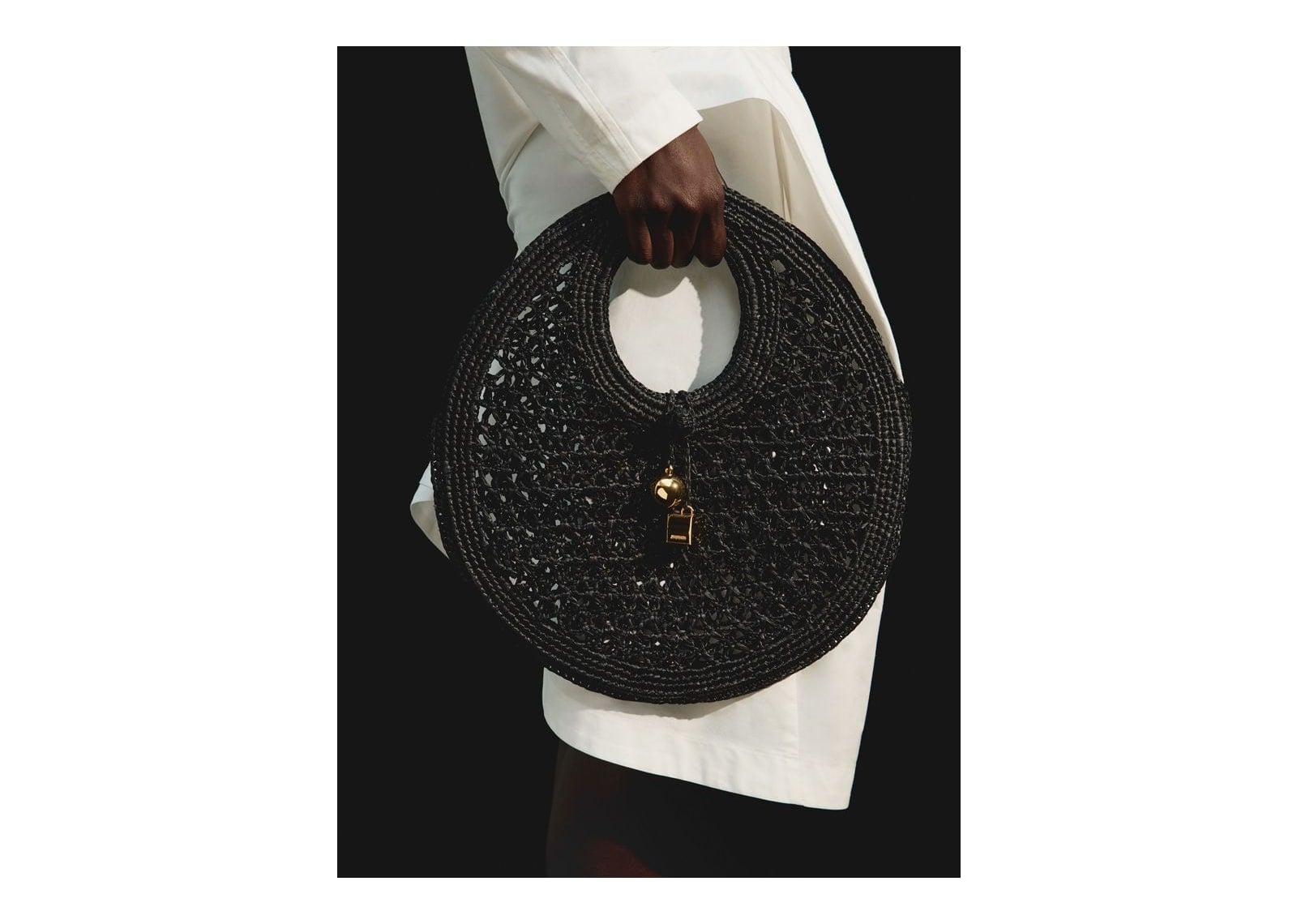Jacquemus Le Petit Rond Spiaggia Black - görsel 2