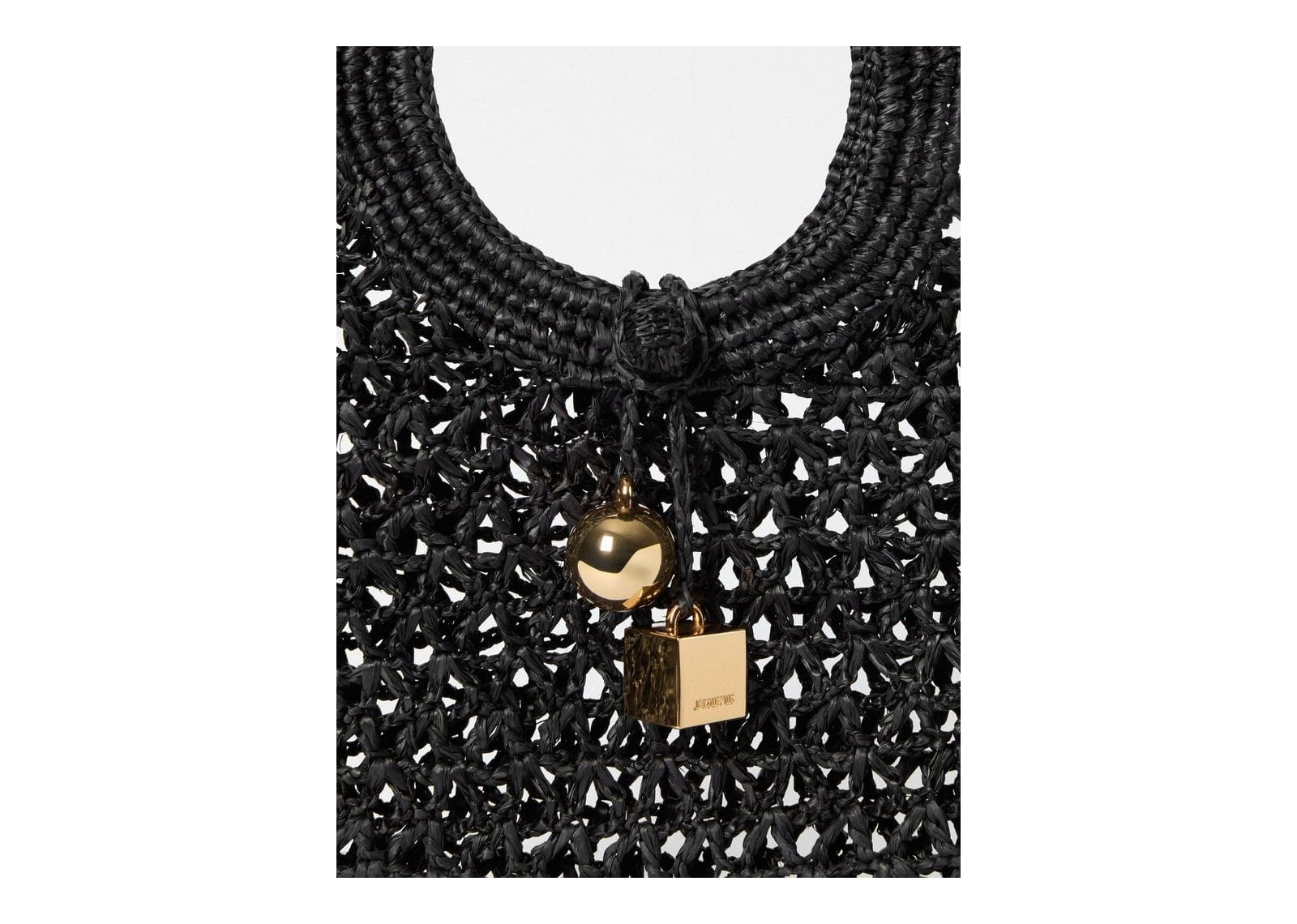Jacquemus Le Petit Rond Spiaggia Black - görsel 4