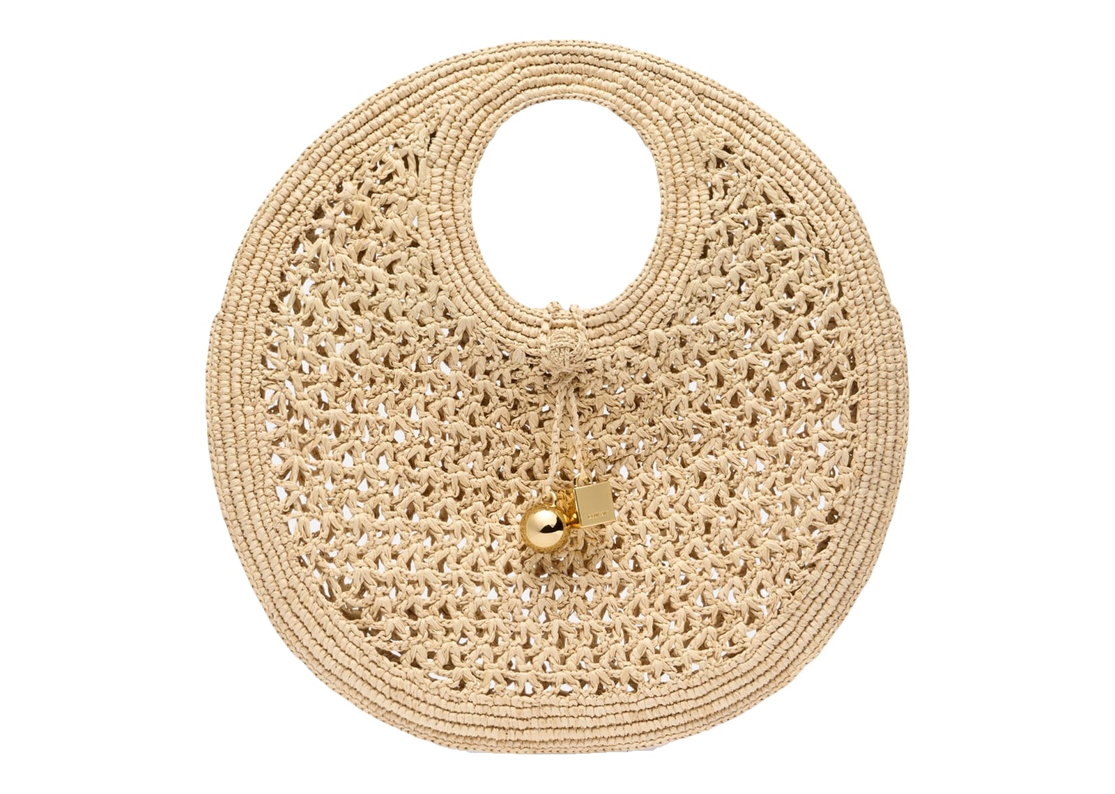 Jacquemus Le Petit Rond Spiaggia Natural
