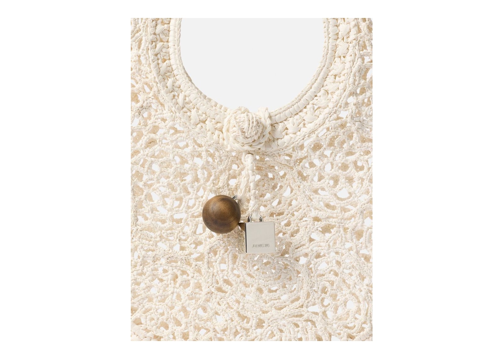 Jacquemus Le Petit Rond Spiaggia White - görsel 6