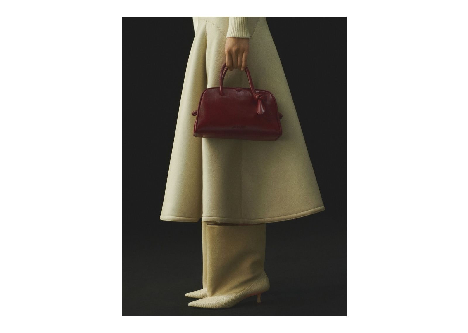 Jacquemus Le Petit Turismo Burgundy - görsel 6