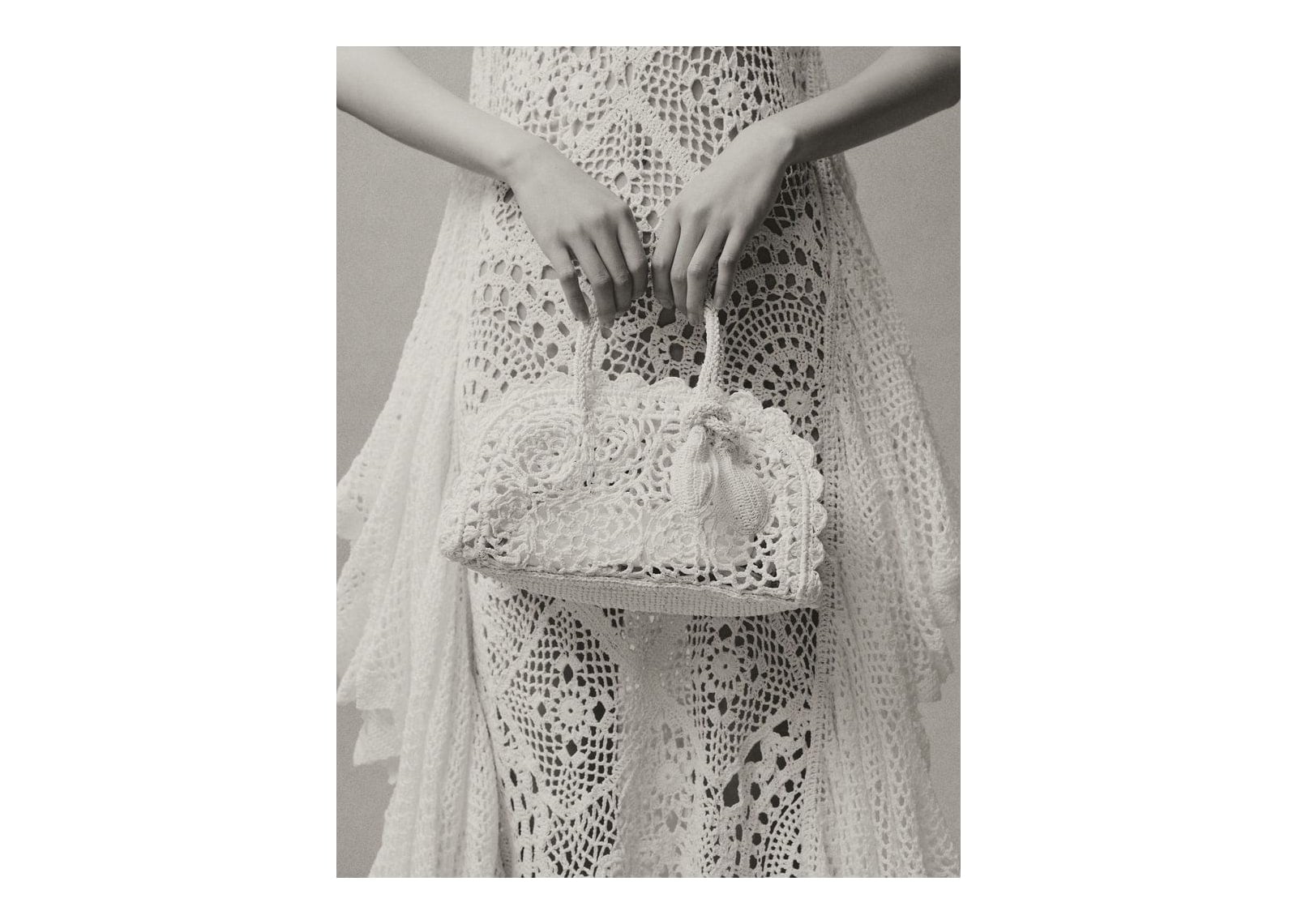 Jacquemus Le Petit Turismo Crochet White - görsel 2