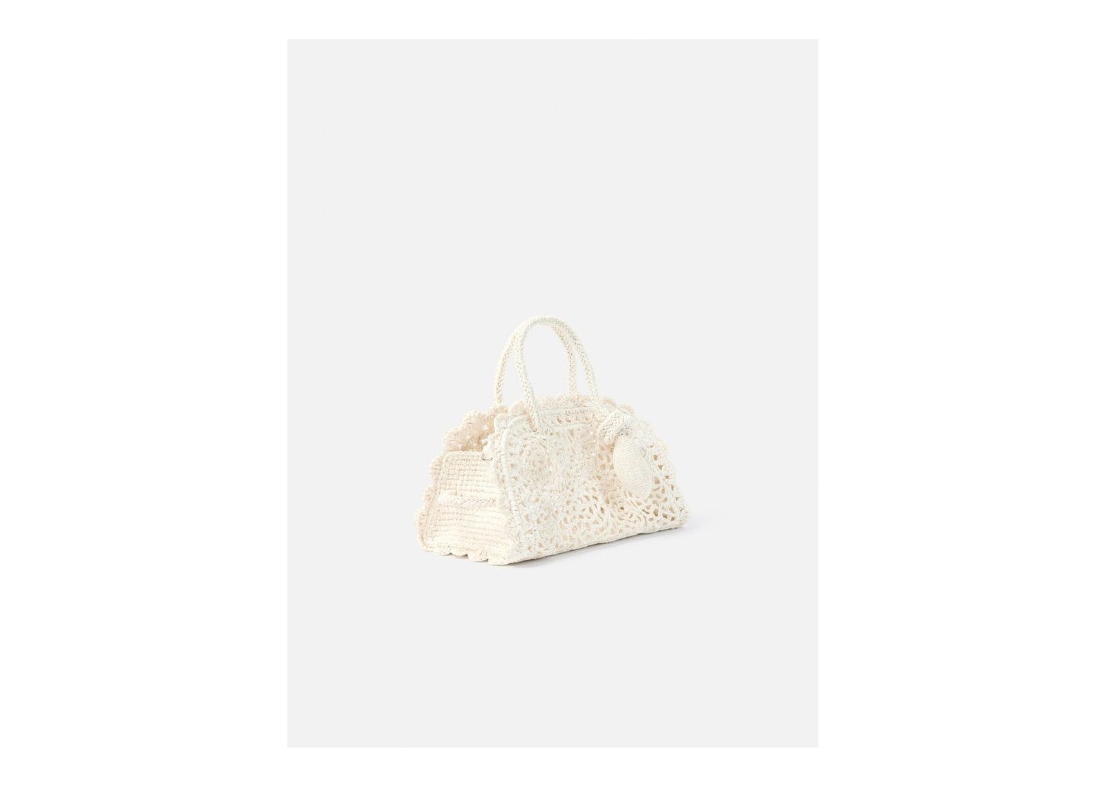Jacquemus Le Petit Turismo Crochet White - görsel 4