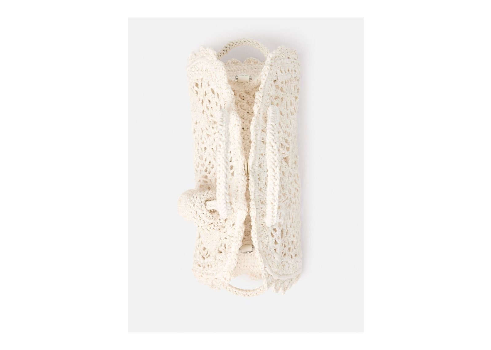 Jacquemus Le Petit Turismo Crochet White - görsel 6
