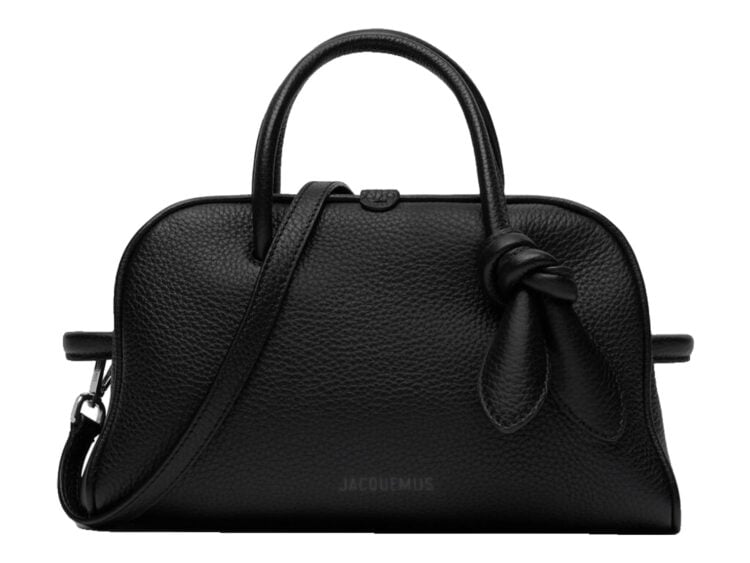Jacquemus Le Petit Turismo Grained Black