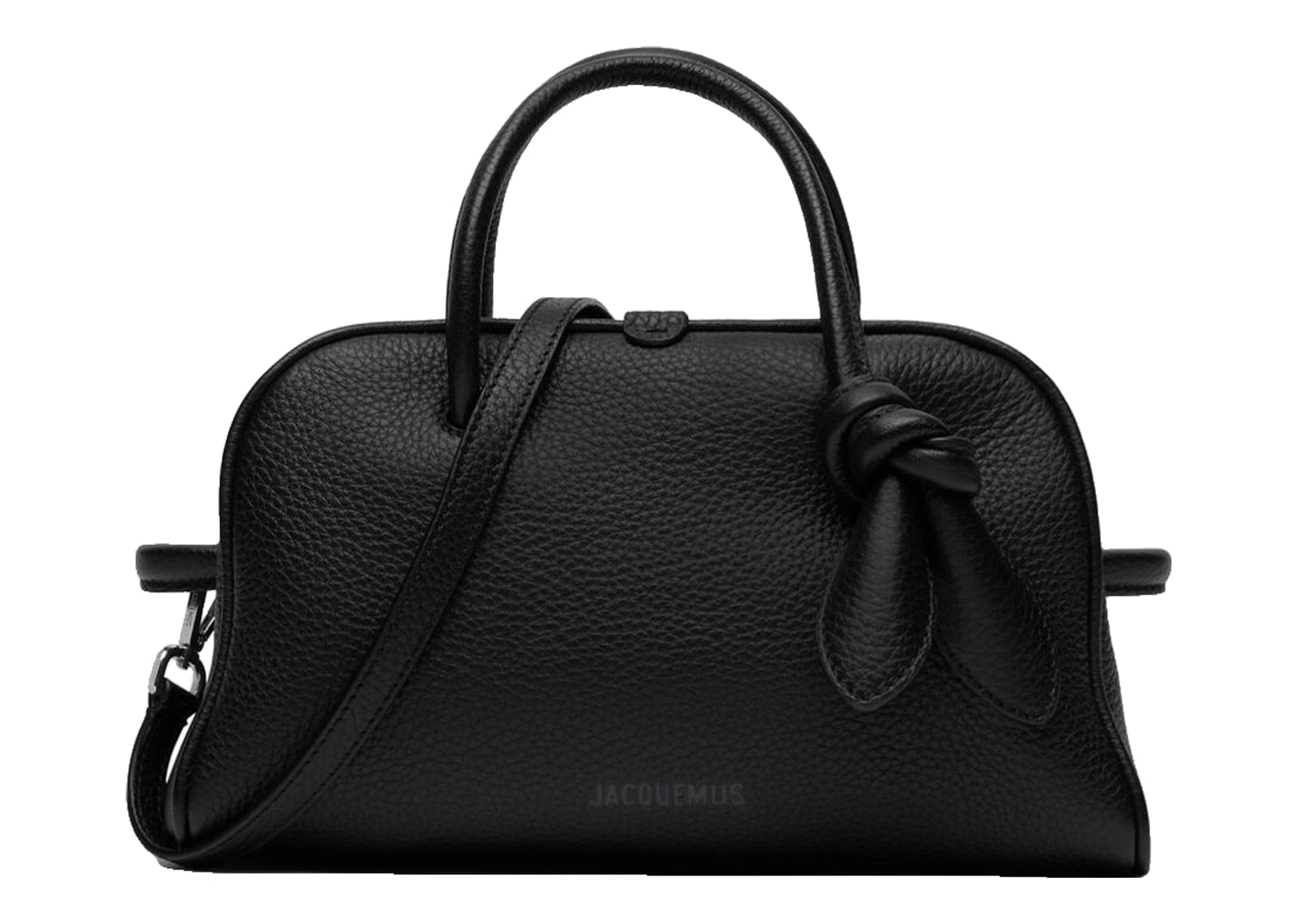 Jacquemus Le Petit Turismo Grained Black