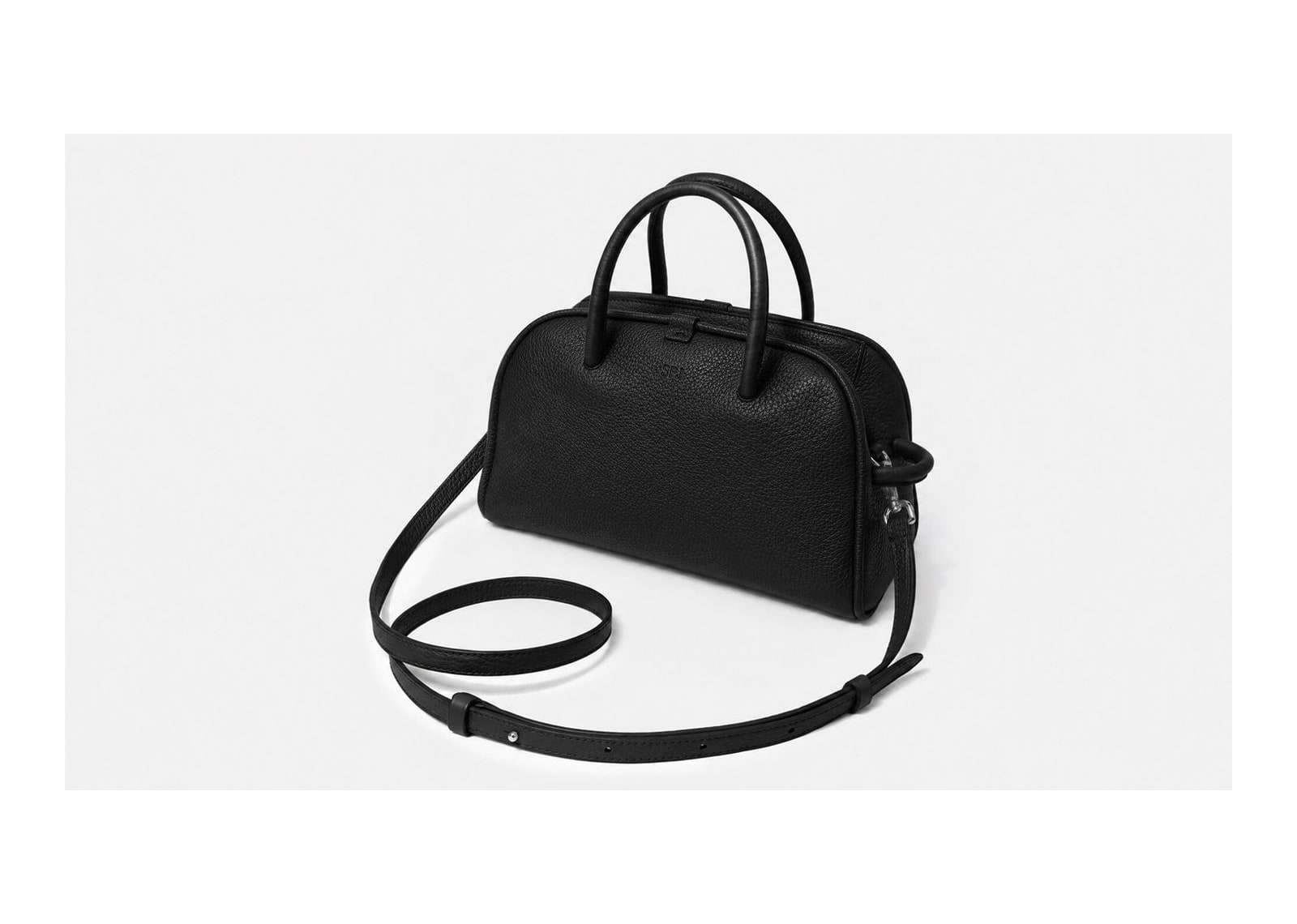 Jacquemus Le Petit Turismo Grained Black - görsel 7