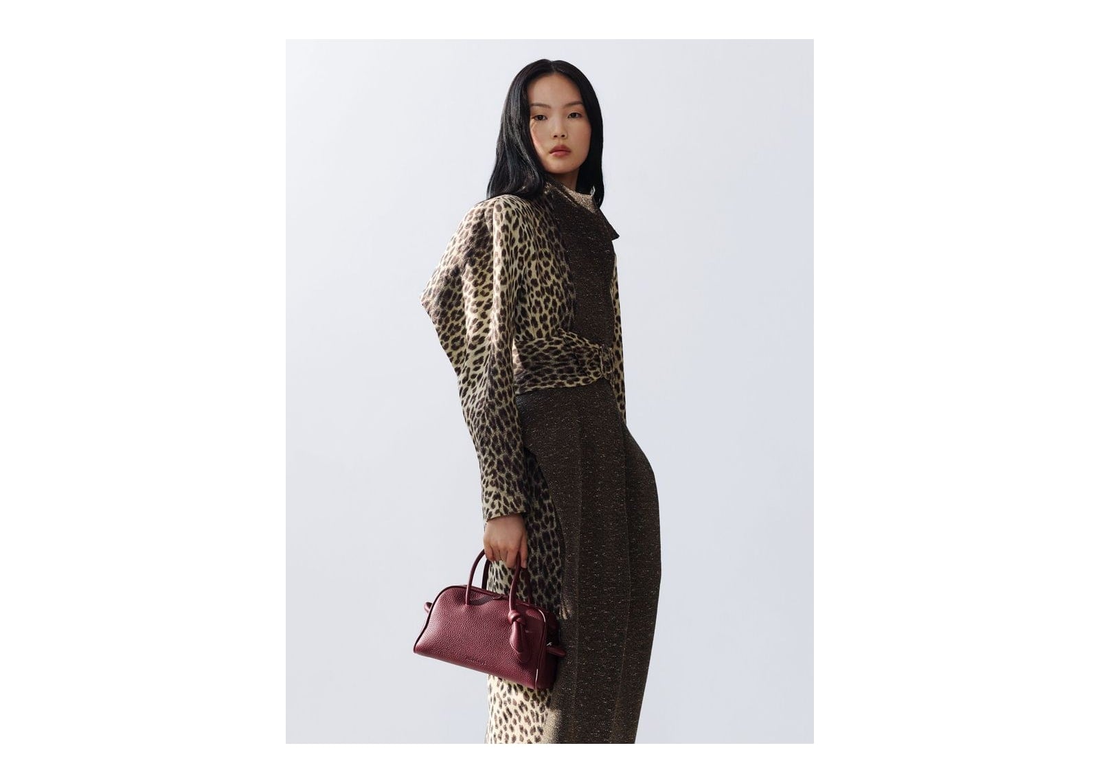 Jacquemus Le Petit Turismo Grained Burgundy - görsel 2