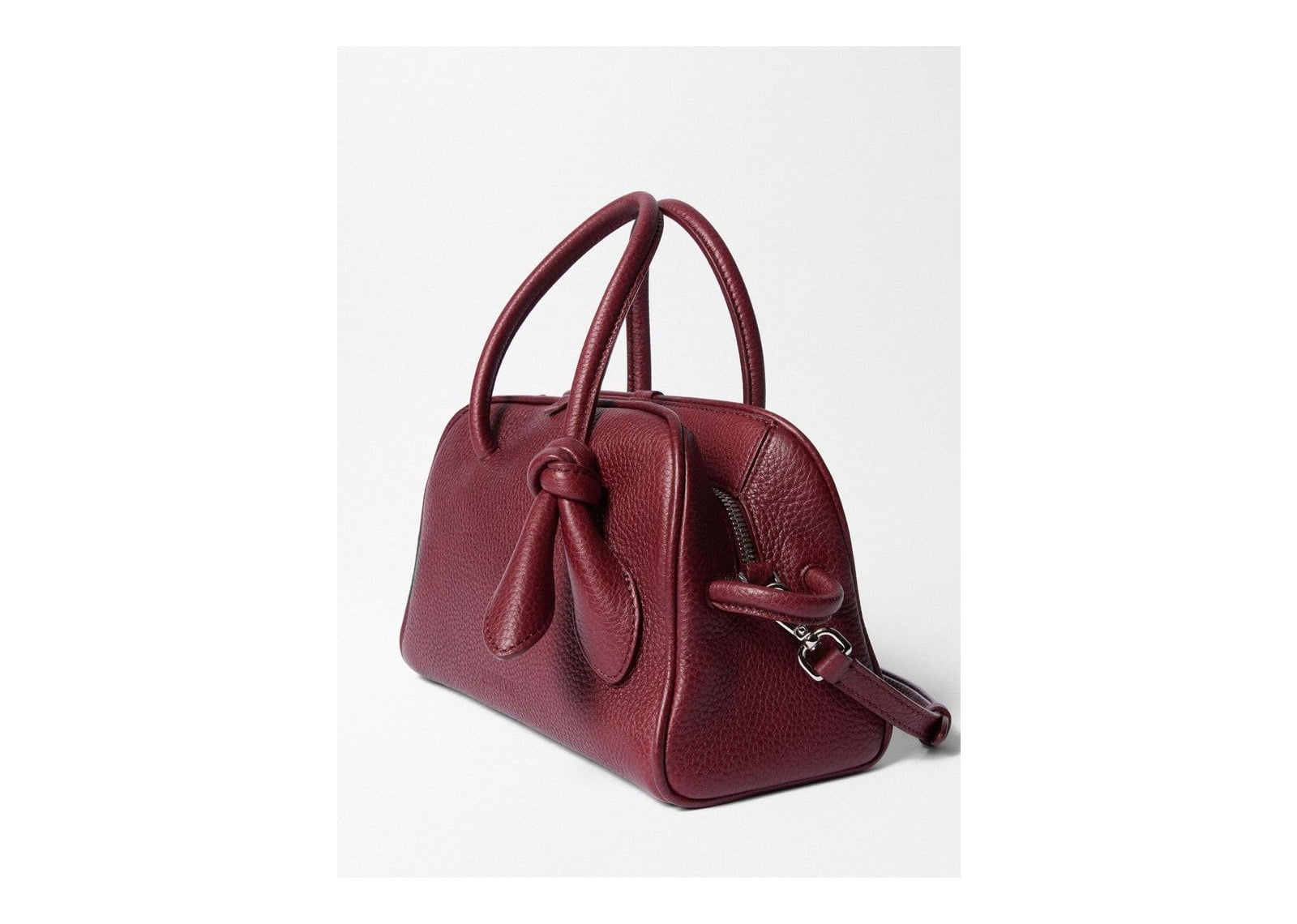 Jacquemus Le Petit Turismo Grained Burgundy - görsel 3