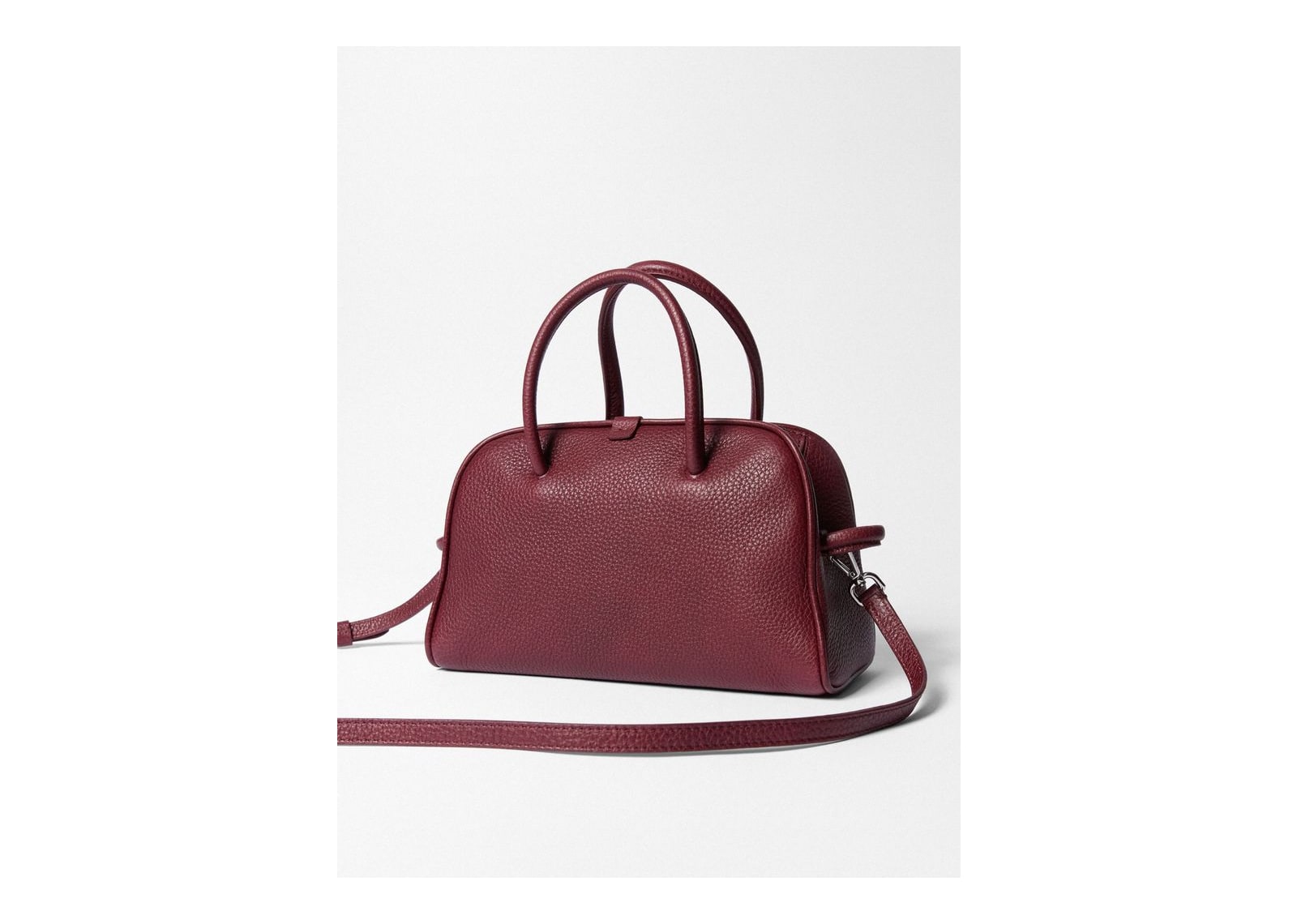 Jacquemus Le Petit Turismo Grained Burgundy - görsel 4