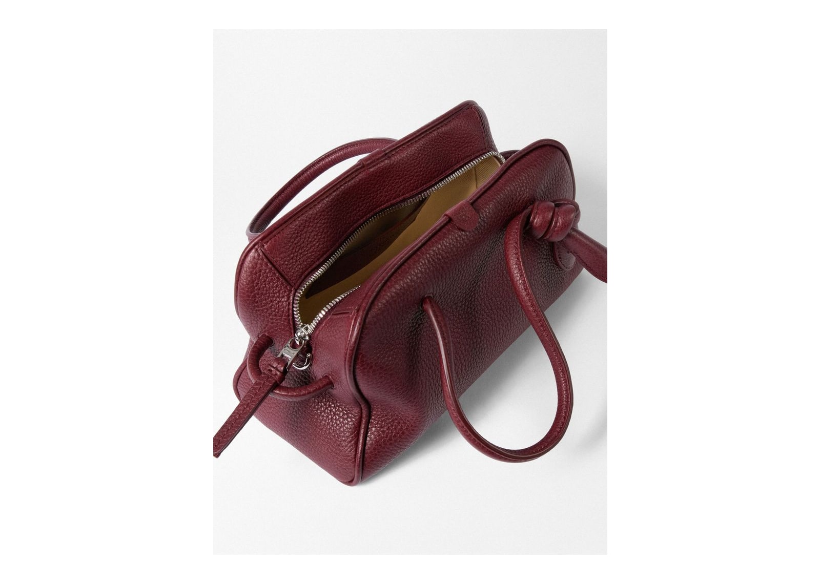 Jacquemus Le Petit Turismo Grained Burgundy - görsel 5