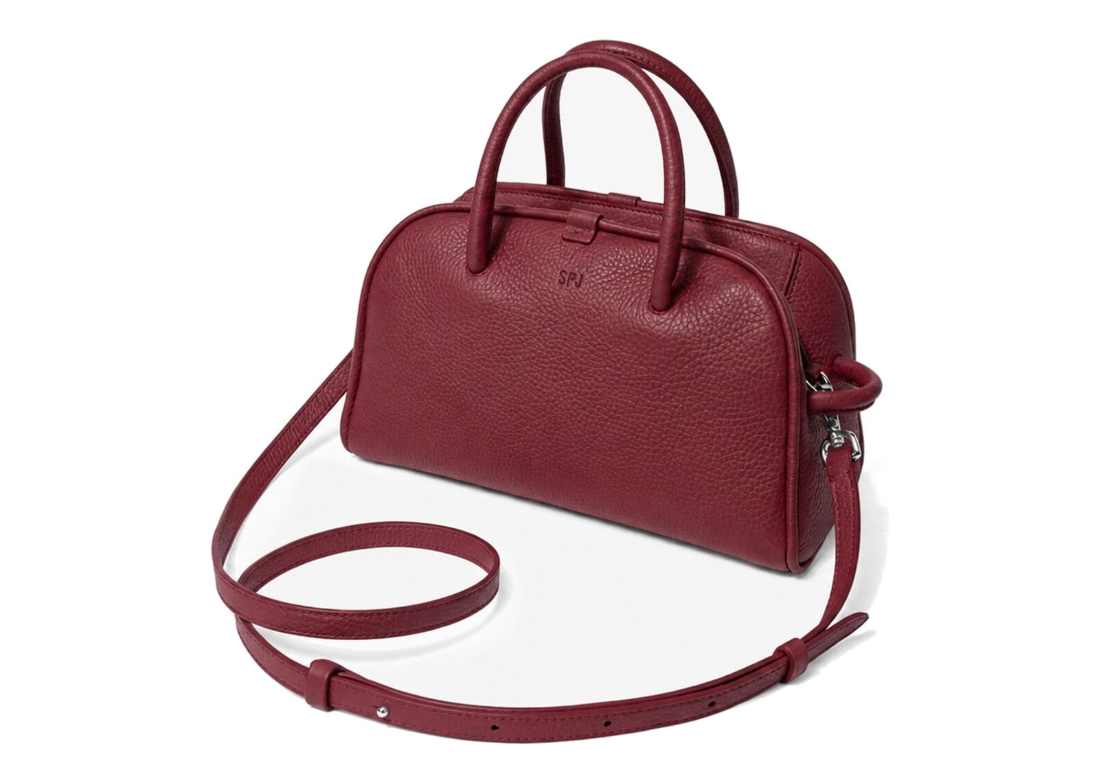 Jacquemus Le Petit Turismo Grained Burgundy - görsel 7