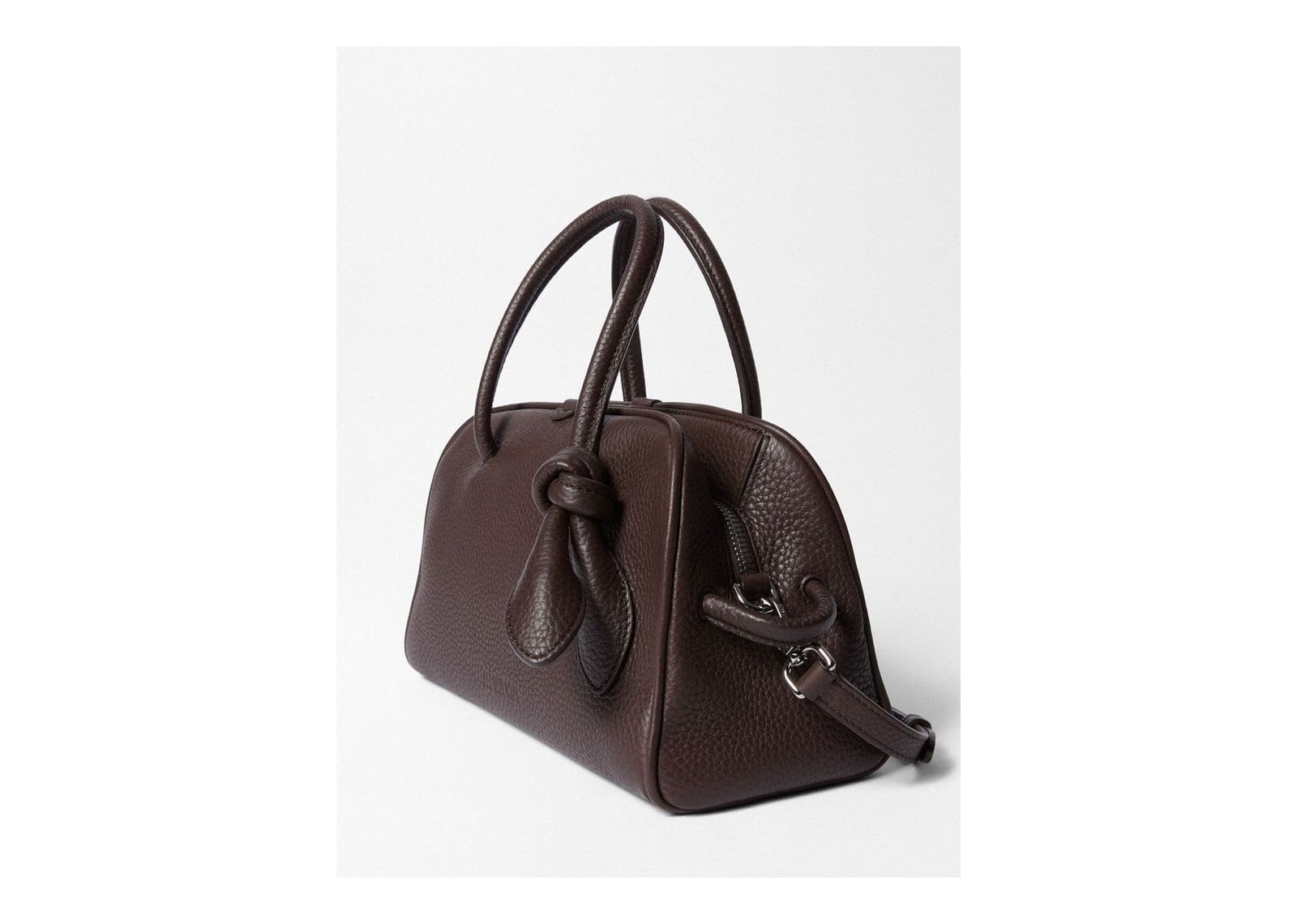 Jacquemus Le Petit Turismo Grained Dark Brown - görsel 3