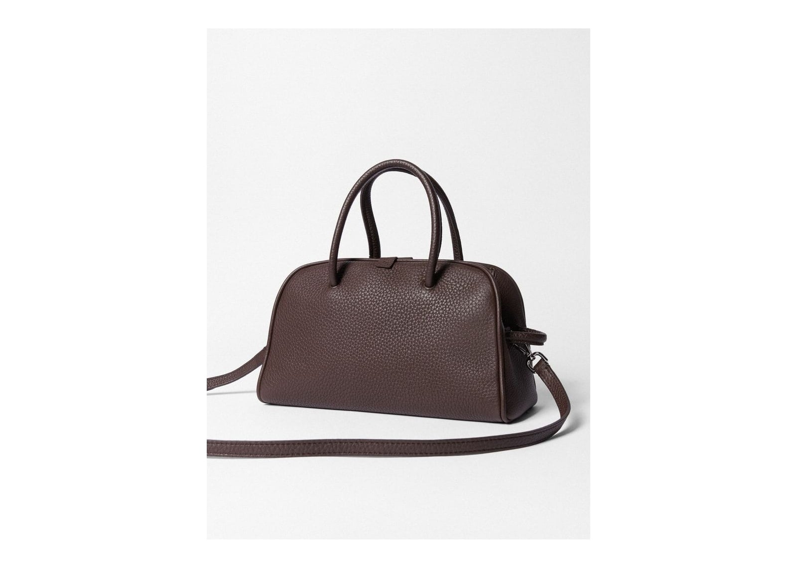 Jacquemus Le Petit Turismo Grained Dark Brown - görsel 4