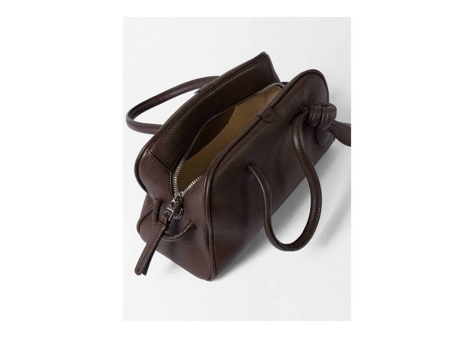 Jacquemus Le Petit Turismo Grained Dark Brown - görsel 5