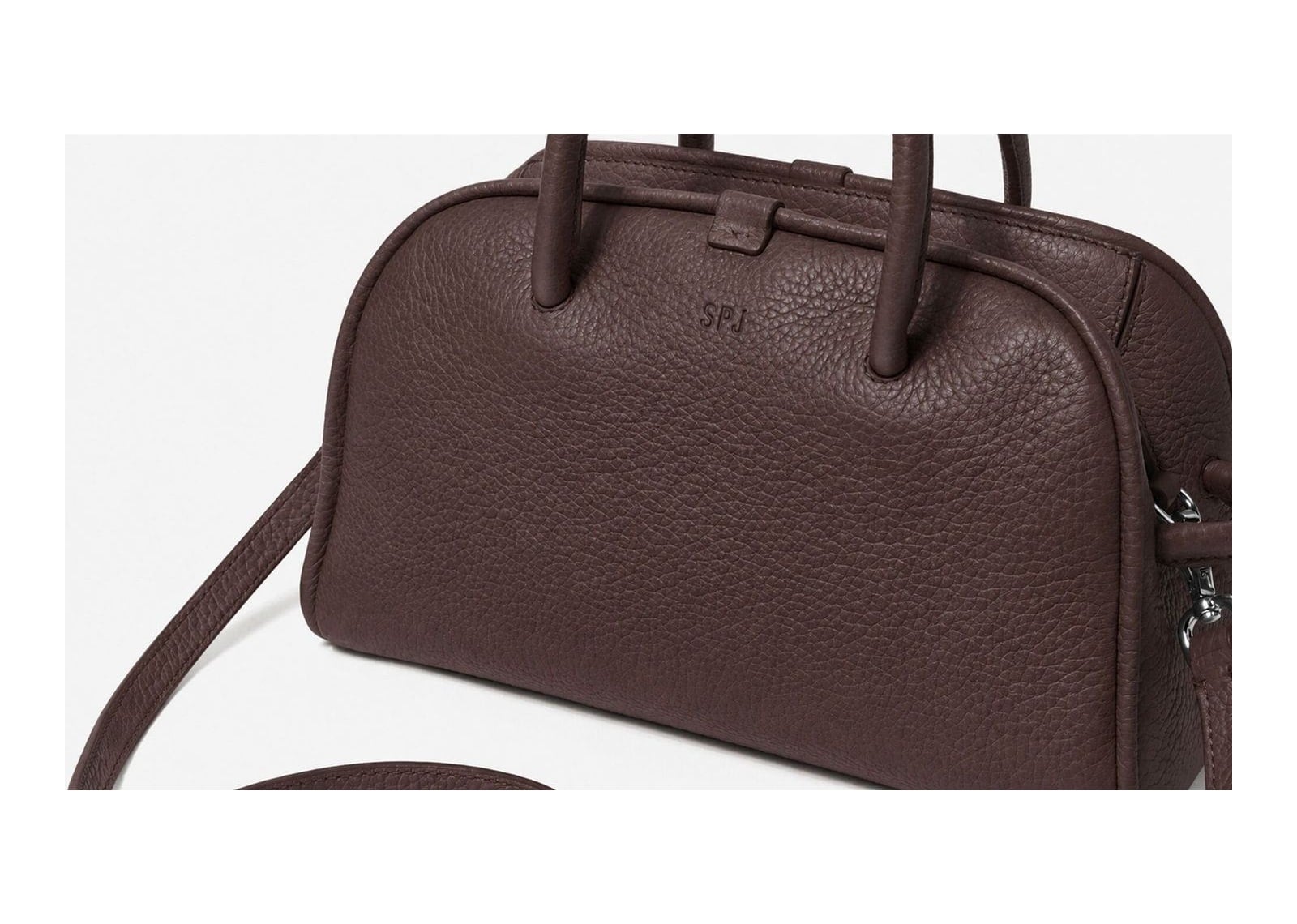 Jacquemus Le Petit Turismo Grained Dark Brown - görsel 6