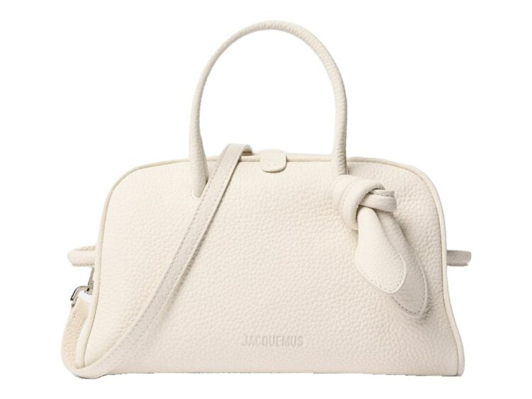 Jacquemus Le Petit Turismo Grained Light Ivory