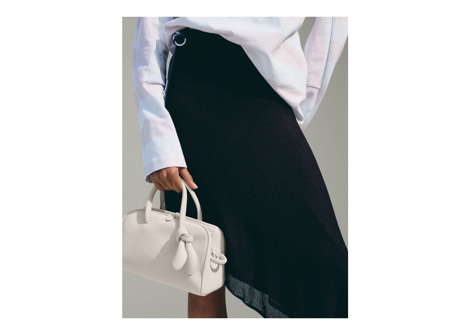 Jacquemus Le Petit Turismo Grained Light Ivory - görsel 2