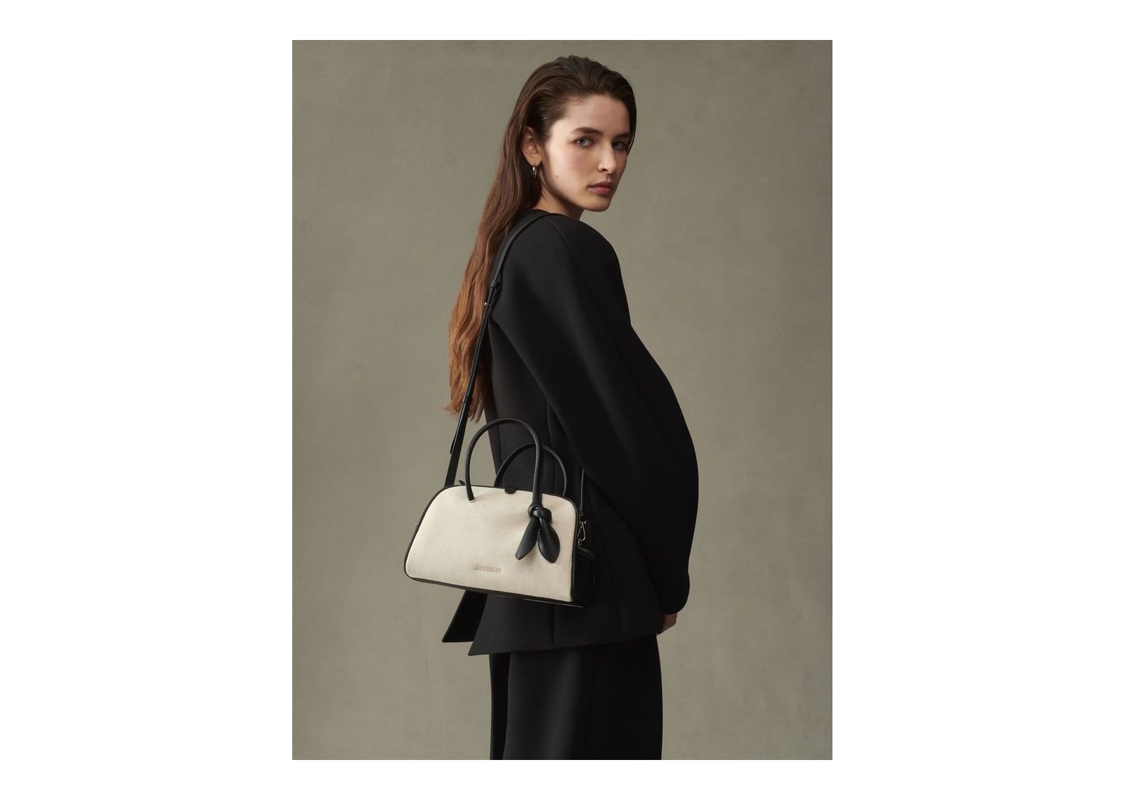 Jacquemus Le Petit Turismo Light Greige/Black - görsel 7