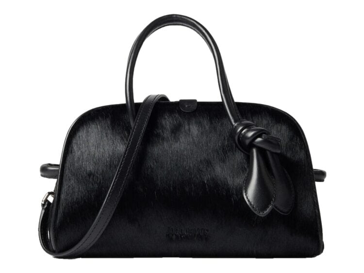 Jacquemus Le Petit Turismo Pony Hair Black