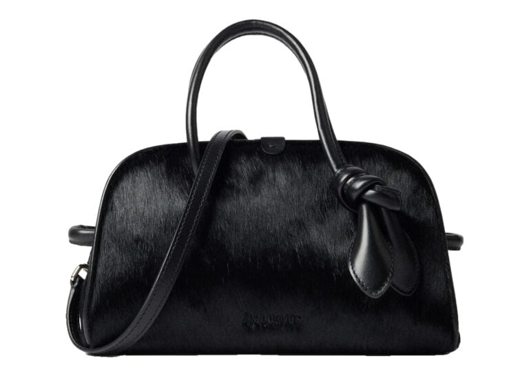 Jacquemus Le Petit Turismo Pony Hair Black