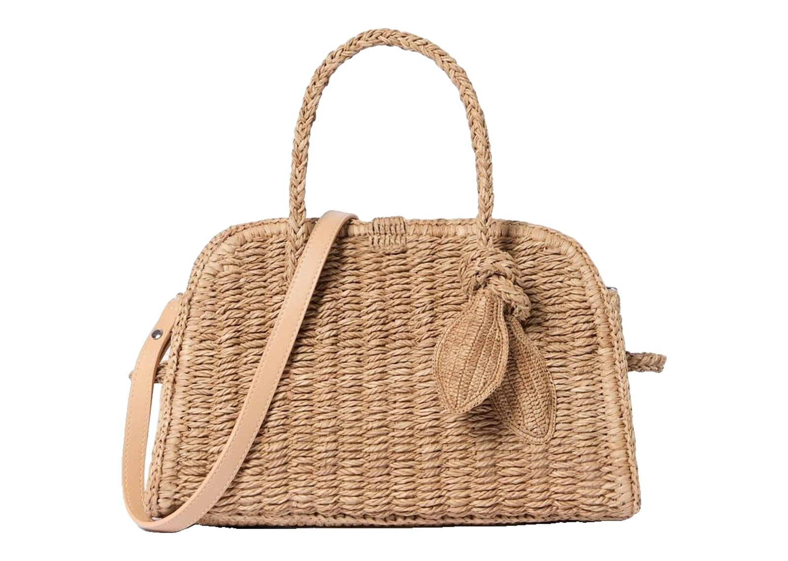 Jacquemus Le Petit Turismo Raphia Beige